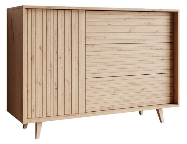 Mirjan24 Komoda Trikso 1D3SZ, Farby: dub artisan 5903211293276