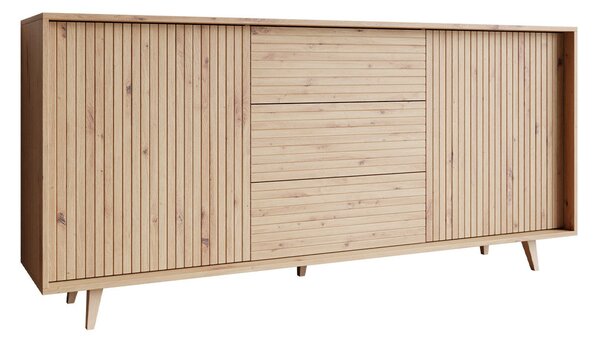Mirjan24 Komoda Trikso 2D3SZ, Farby: dub artisan Mirjan24 5903211293283