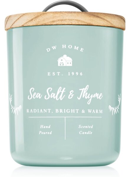 DW Home Farmhouse Sea Salt & Thyme vonná sviečka 240 g