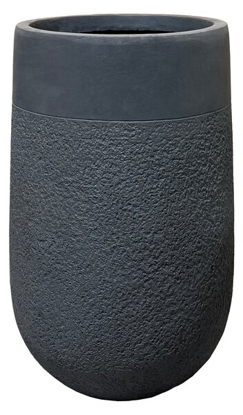 Betónový kvetináč Opus – Tmavosivá XL (53x78cm)