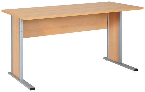 PÍSACÍ STÔL, farba buka, 140/65/72,2 cm MID.YOU - Online Only kancelárie, Online Only