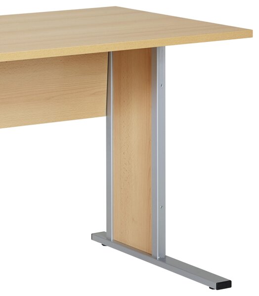 PÍSACÍ STÔL, farba buka, 140/65/72,2 cm MID.YOU - Online Only kancelárie, Online Only