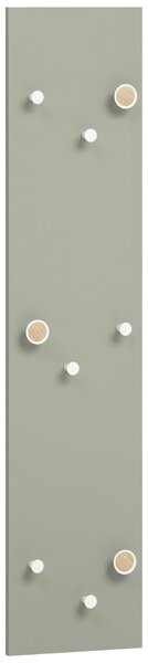 VEŠIAKOVÝ PANEL, šalviovozelená, 24,5/109/2,6 cm MID.YOU - Vešiakové steny, Online Only