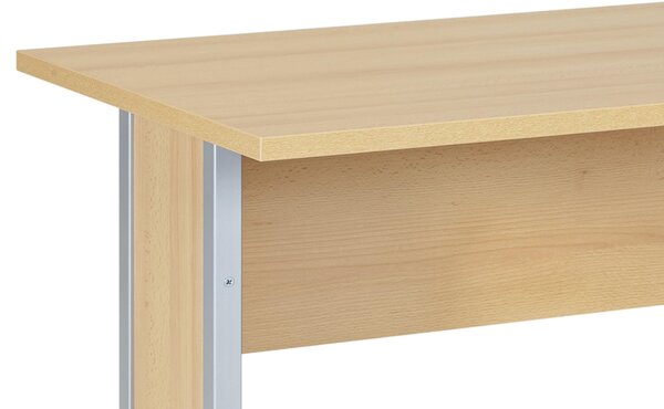 PÍSACÍ STÔL, farba buka, 140/65/72,2 cm MID.YOU - Online Only kancelárie, Online Only