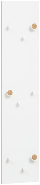 VEŠIAKOVÝ PANEL, biela, 24,5/109/2,6 cm MID.YOU - Vešiakové steny, Online Only