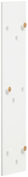 VEŠIAKOVÝ PANEL, biela, 24,5/109/2,6 cm MID.YOU - Vešiakové steny, Online Only