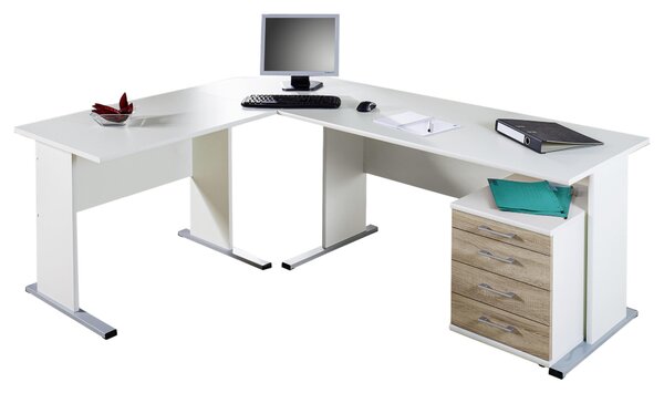 PÍSACÍ STÔL, biela, 140/65/74,2 cm MID.YOU - Online Only kancelárie, Online Only