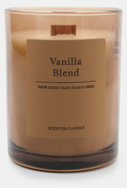 Sinsay - Vonná sviečka s prídavkom sójového vosku Vanilla Blend - béžová