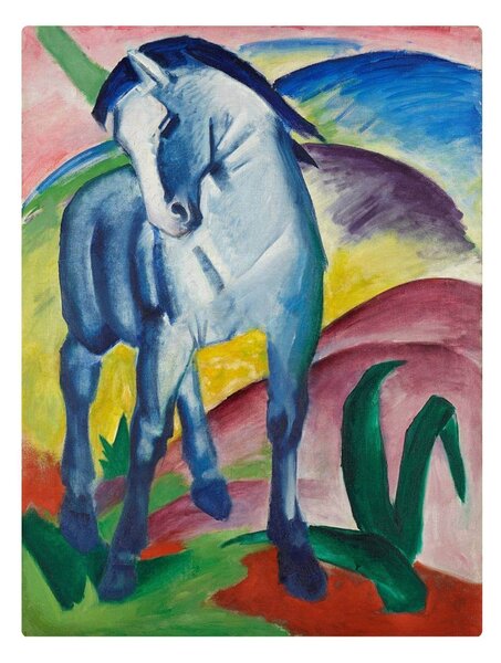 Obraz Franz Marc - Modrý koník - S (40x30cm) 49€