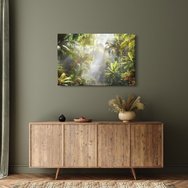 Obraz - Tropický dažďový prales (90x60 cm)