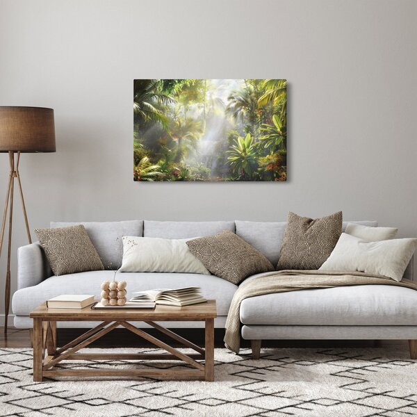 Obraz - Tropický dažďový prales (90x60 cm)
