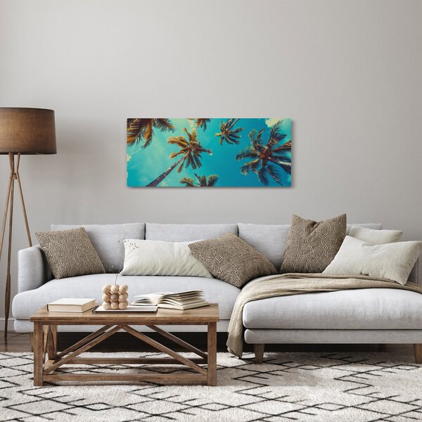 Obraz - Vysoké palmy (120x50 cm)