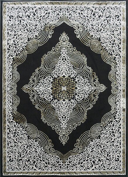 Berfin Dywany AKCIA: 120x180 cm Kusový koberec Elite 3935 Black Gold - 120x180 cm
