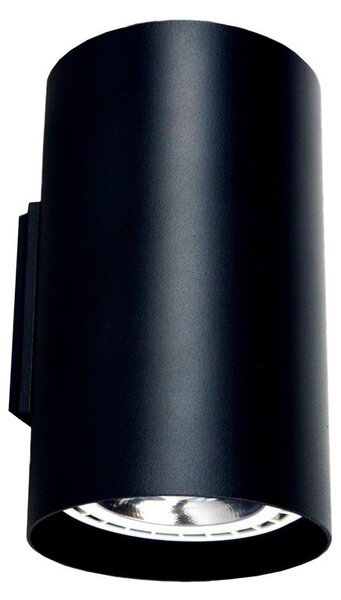 Nowodvorski TUBE BLACK 9320 | čierna nástenná lampa