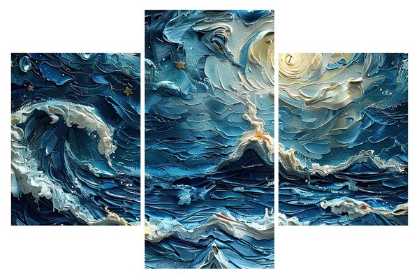 Obraz - Maľba oblohy a mora (90x60 cm)