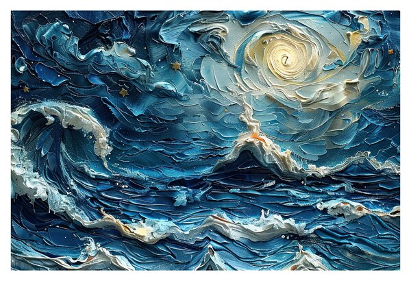 Obraz - Maľba oblohy a mora (90x60 cm)
