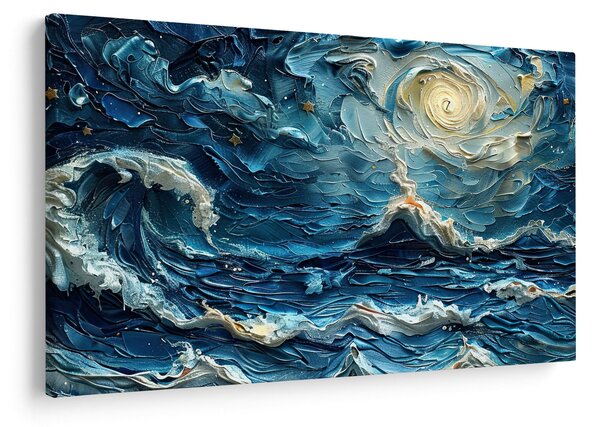 Obraz - Maľba oblohy a mora (90x60 cm)