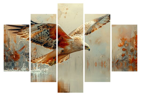 Obraz - Dravý vták (150x105 cm)