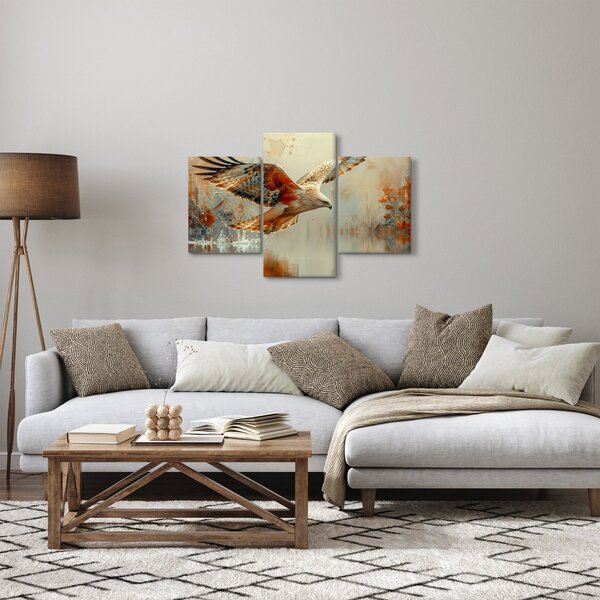 Obraz - Dravý vták (90x60 cm)