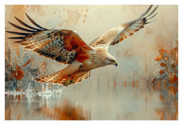 Obraz - Dravý vták (90x60 cm)