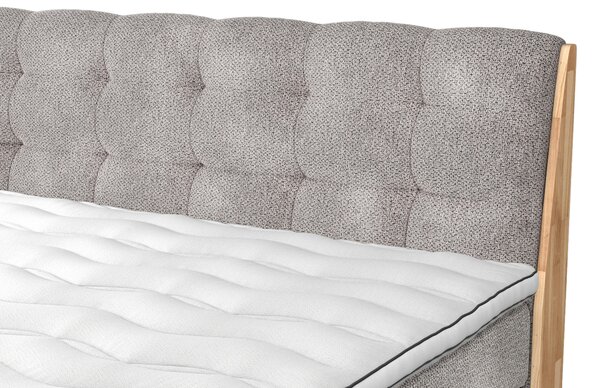 BOXSPRINGOVÁ POSTEĽ, 160/200 cm, béžová - Online Only spálne, Online Only