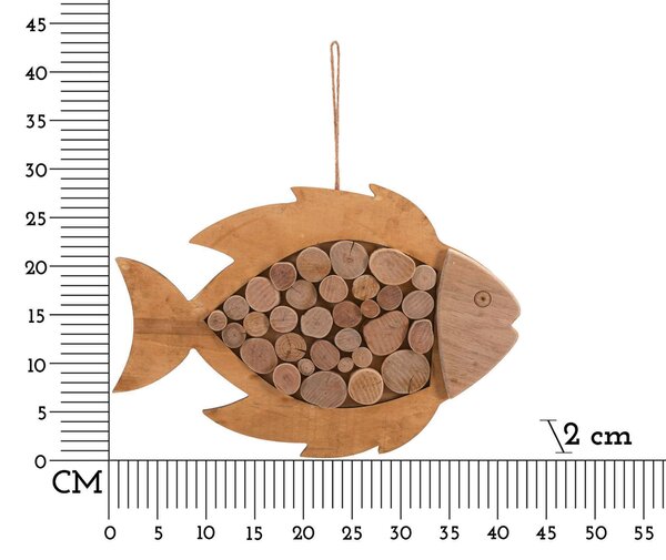 NÁSTENNÁ DEKORÁCIA 28/42/2 cm - Dekorácie na stenu, Online Only