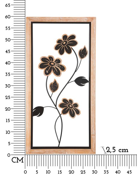 NÁSTENNÁ DEKORÁCIA 60/30/2.5 cm - Dekorácie na stenu, Online Only
