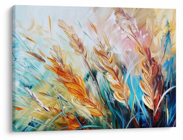 Obraz - Pšenica, abstrakcia (70x50 cm)