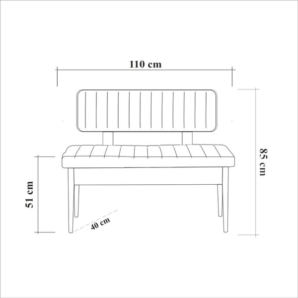 Hanah Home Jedálenský set Vina 5D orech/antracit
