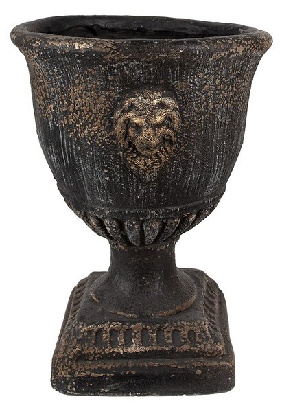 Granitový antik dekoratívny kvetináč - Ø 31*41 cm - Clayre & Eef