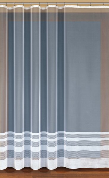 Metráž Záclonová látka Linea v. 120 cm - Biela