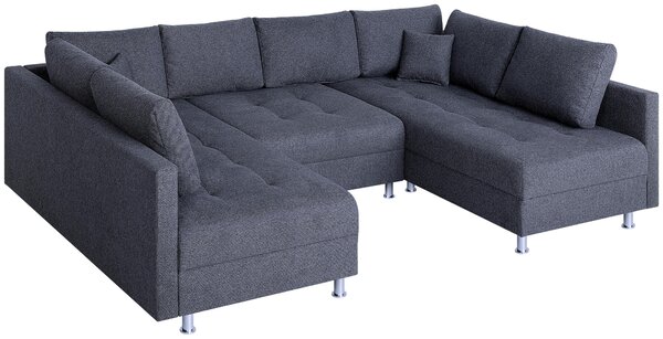 SEDACIA SÚPRAVA, textil, antracitová P & B - Sedačky, Online Only