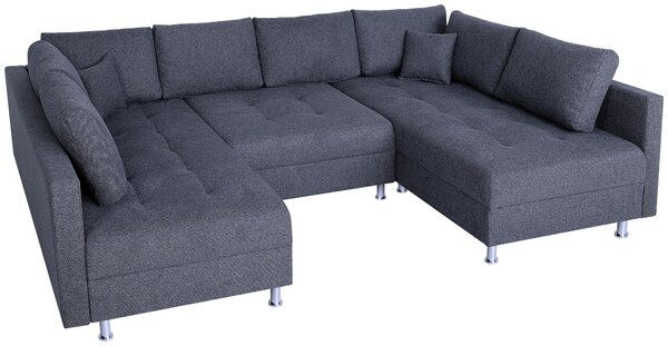 SEDACIA SÚPRAVA, textil, antracitová P & B - Sedačky, Online Only