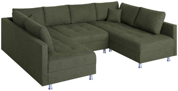 SEDACIA SÚPRAVA, textil, olivovozelená P & B - Sedačky, Online Only
