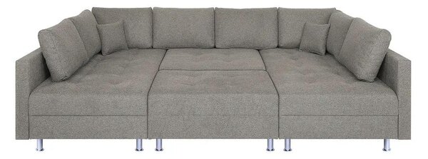 SEDACIA SÚPRAVA, textil, taupe P & B - Sedačky, Online Only