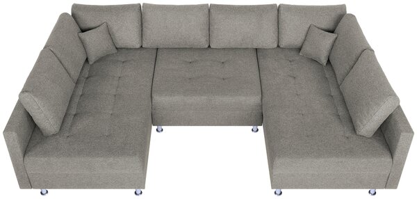 SEDACIA SÚPRAVA, textil, taupe P & B - Sedačky, Online Only