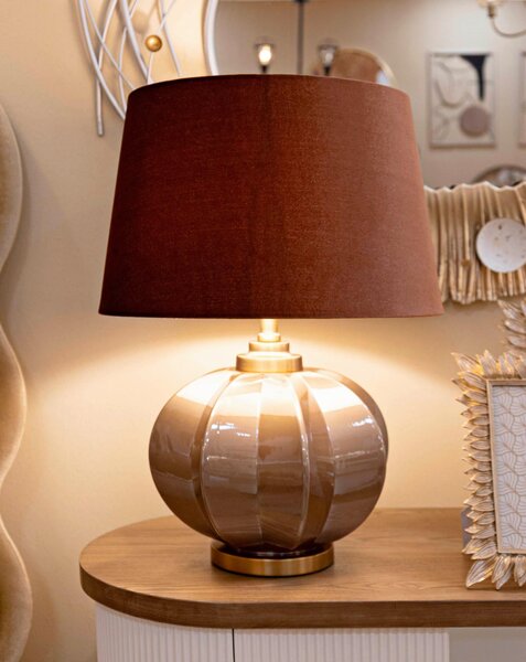 STOLNÁ LAMPA, 40,5/57/40,5 cm - Online Only bytové doplnky, Online Only