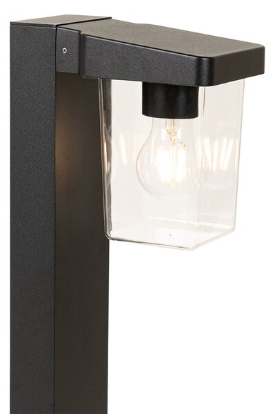 Moderná vonkajšia stojaca lampa čierna 60 cm IP54 - Chimay