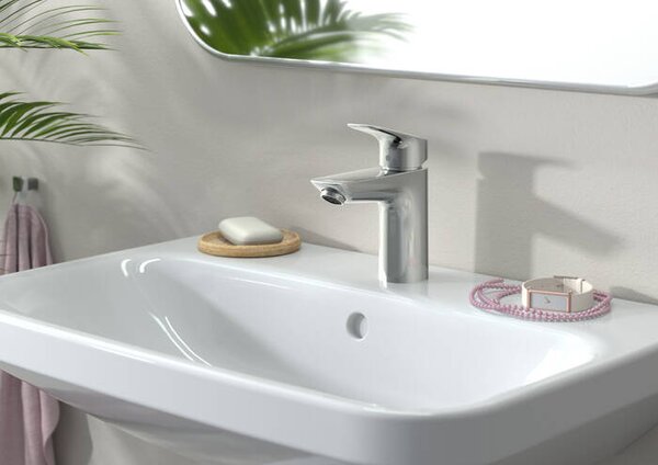 Hansgrohe Logis - Páková umývadlová batéria 100 bez odtokovej súpravy, chróm 71101000