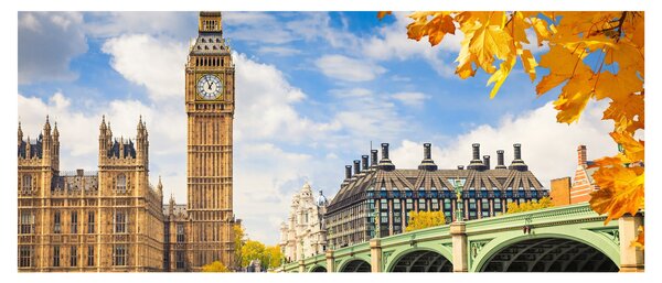 Obraz - Big Ben, Londýn (120x50 cm)