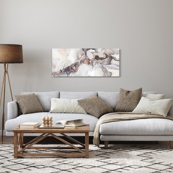 Obraz - Imitácia mramoru (120x50 cm)