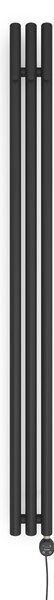 Oltens Stang (e) elektrický radiátor 180x15 cm čierna 55111300