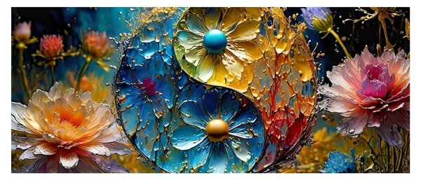 Obraz - Harmónia a rovnováha (120x50 cm)