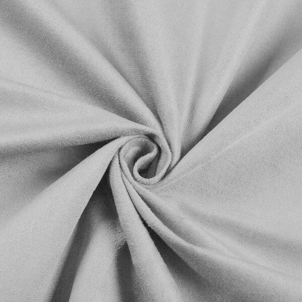 Poťahová látka/imitácia brúsenej kože Alcantara ALC-020 Svetlá béžovosivá - šírka 145 cm