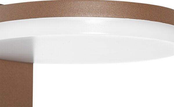 Moderná vonkajšia nástenná lampa hrdzavohnedá vrátane LED IP54 - Esmee