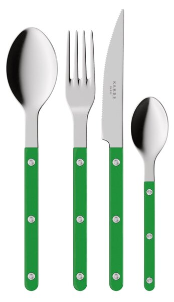 4-dielna sada príborov Bistrot Brillant – Garden Green