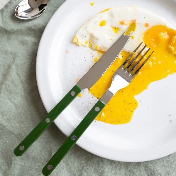 4-dielna sada príborov Bistrot Brillant – Green