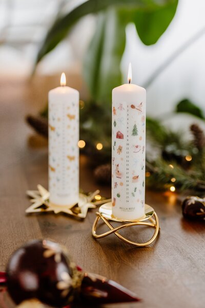 Adventná sviečka Vánoční myšky