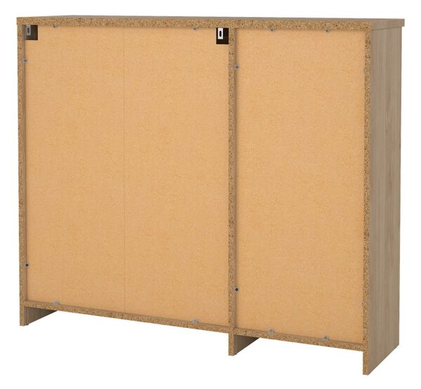 Výklopná skrinka na topánky v dekore duba v prírodnej farbe 109x93x32 cm Naia – Tvilum