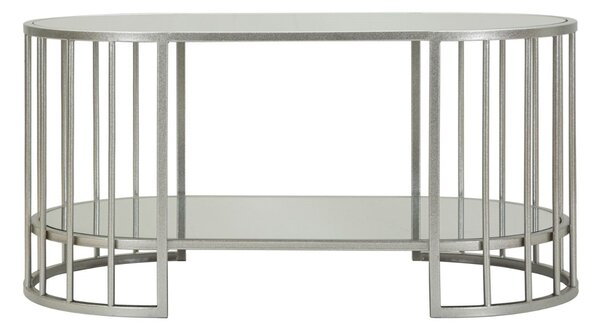 Dizajnový konferenčný stolík Eilonwy 90 cm strieborný